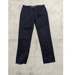 Joe Fresh -  33 x 32  slim  100% cotton navy blue pants